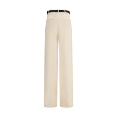 Max Mara Beige Triacetaat Pantalon