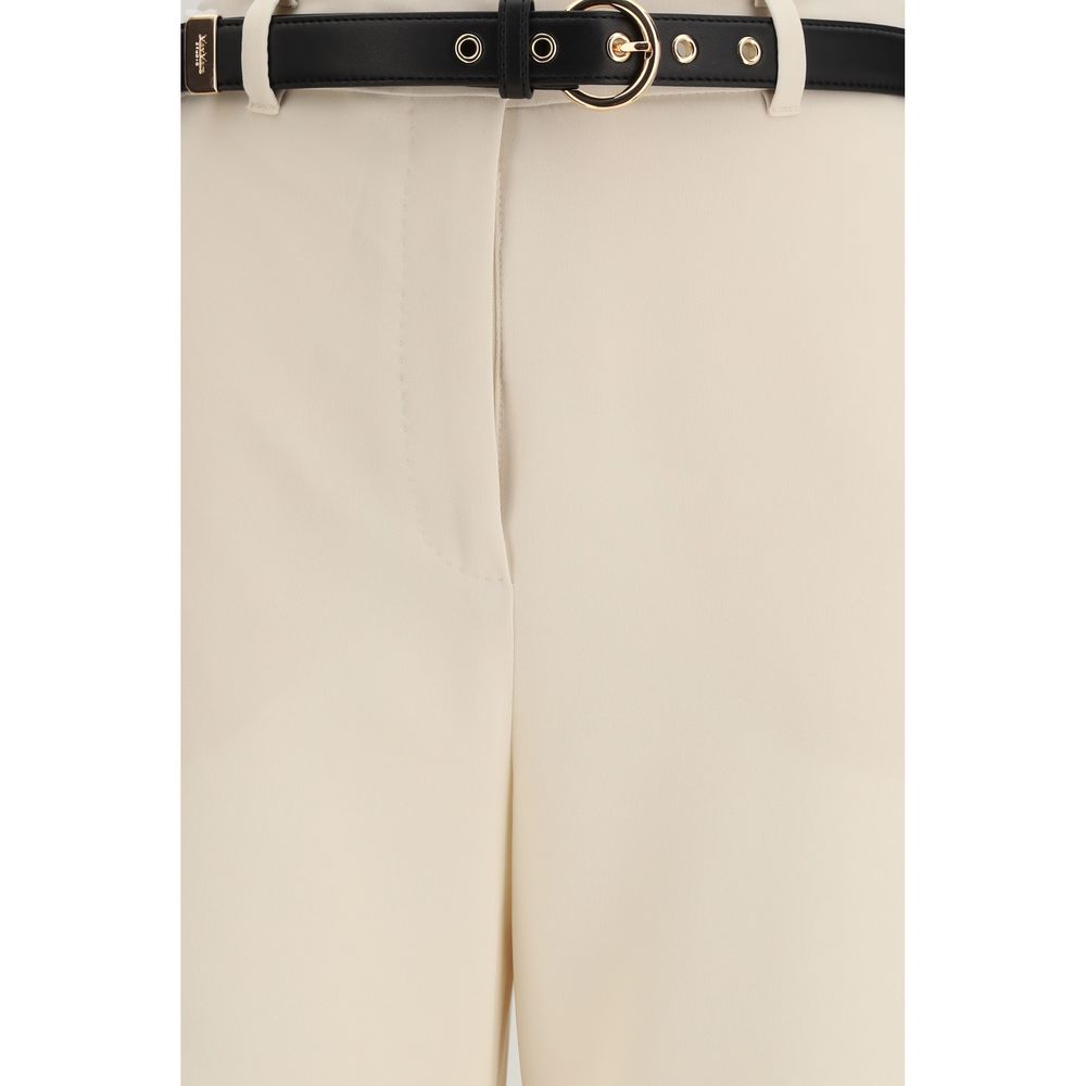 Max Mara Beige Triacetaat Pantalon