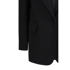 Max Mara Blazer aus schwarzem Triacetat