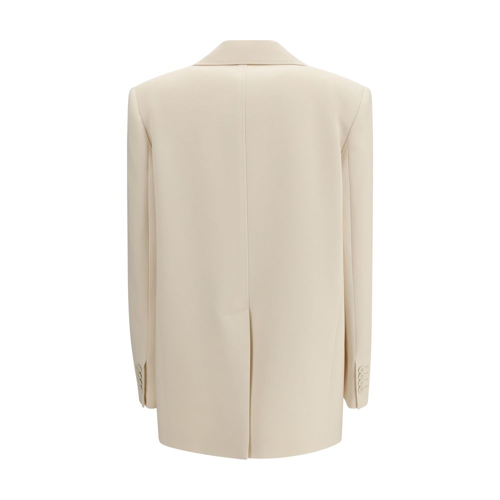 Max Mara Beiger Triacetat-Blazer