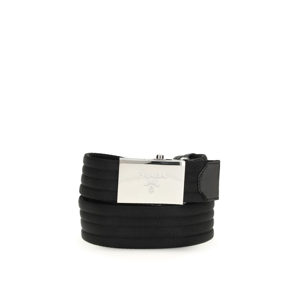 Prada Zwarte Polyester Dunne Riem