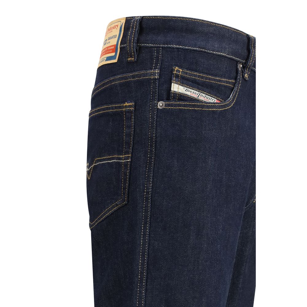 Diesel schwarze Slim-Fit-Jeans aus Baumwolle