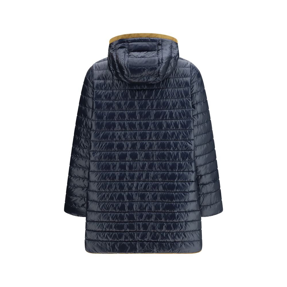 Herno Blauwe Polyester Jas