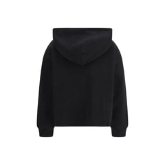 MM6 Schwarzes Baumwoll-Sweatshirt
