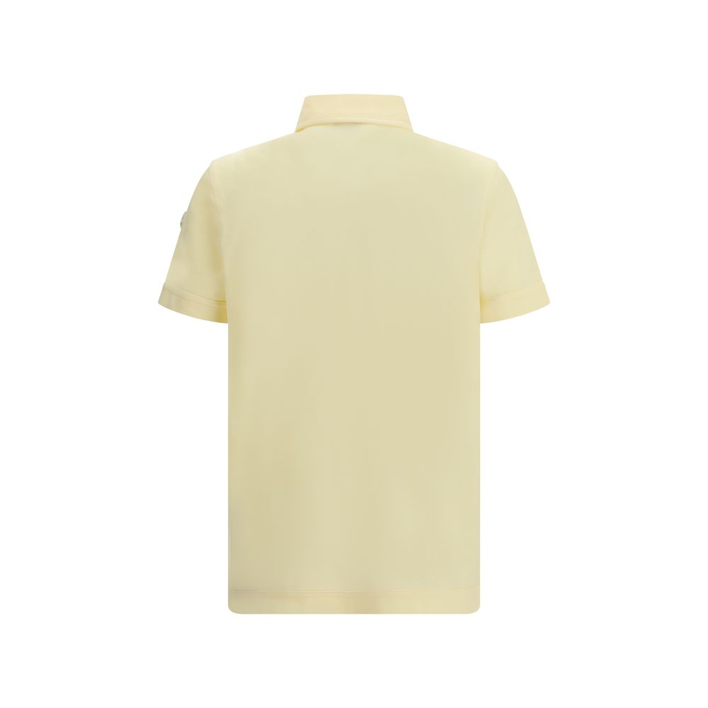 Moncler Tweekleurig Katoenen Poloshirt