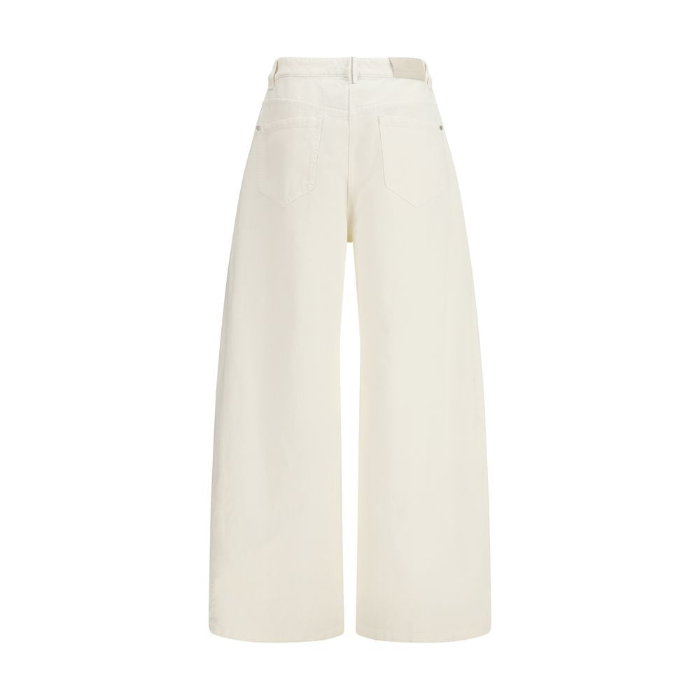 Brunello Cucinelli Beige Baumwollhose