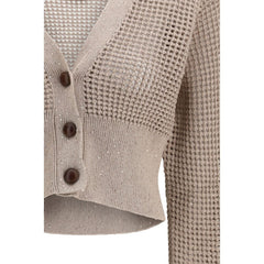 Brunello Cucinelli Beige Katoenen Vest