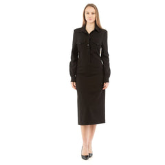 Moschino Black Polyester Casual Dress