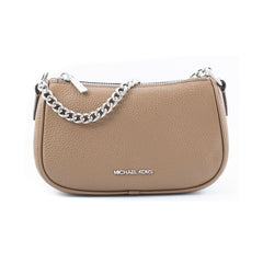 Michael Kors Bruine Leren Crossbody Tas