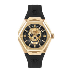 Philipp Plein Schwarze Synthetik-Armbanduhr