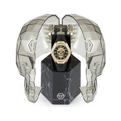 Philipp Plein Schwarze Synthetik-Armbanduhr