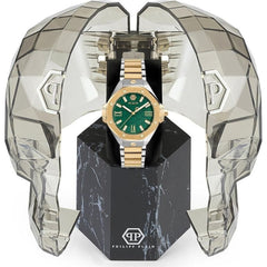 Philipp Plein Gold Stainless Steel Dress Watch