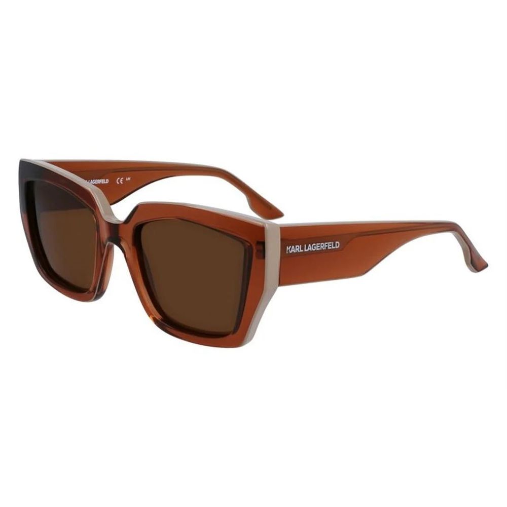Karl Lagerfeld Brown Nylon Sunglasses