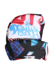 Dolce & Gabbana Multikleur Graffiti Hoofdwikkel Capello Hoed