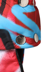Dolce & Gabbana Multikleur Graffiti Hoofdwikkel Capello Hoed