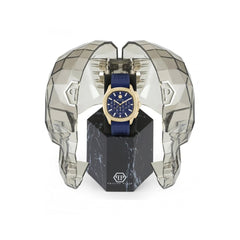 Philipp Plein Blaue Synthetische Armbanduhr