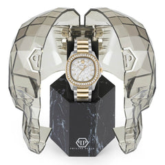 Philipp Plein Goldene Edelstahluhr