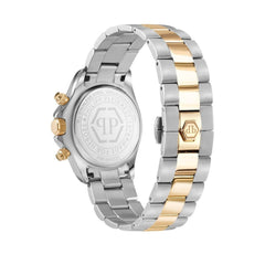 Philipp Plein Armbanduhr aus goldfarbenem Edelstahl