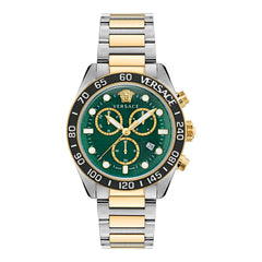 Versace Gray Stainless Steel Dress Watch