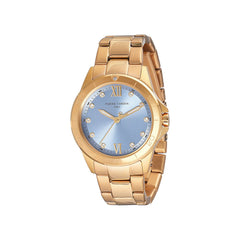 Pierre Cardin Goldene Edelstahl-Armbanduhr