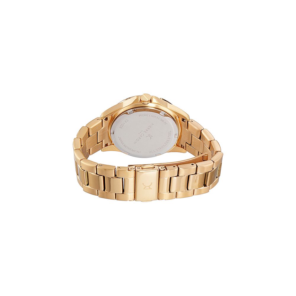 Pierre Cardin Goldene Edelstahl-Armbanduhr