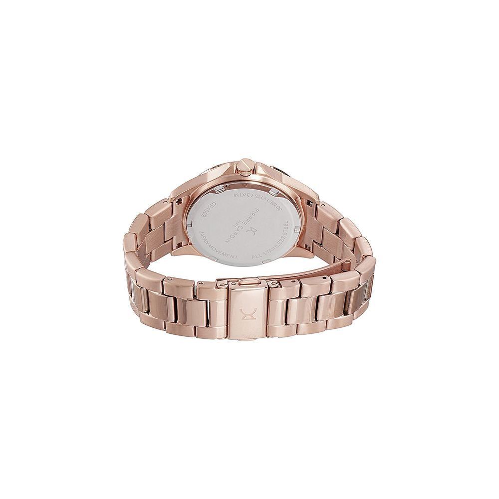 Pierre Cardin Bunte Edelstahl-Armbanduhr