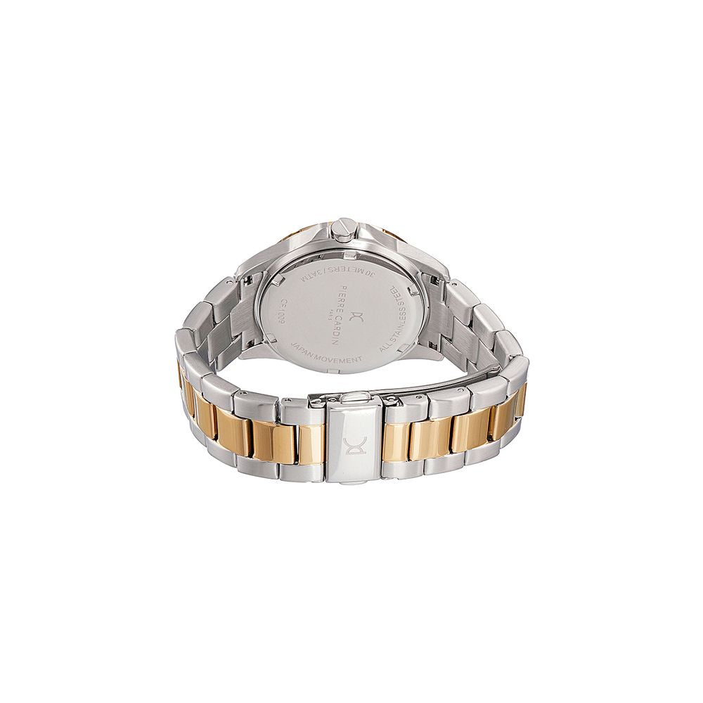 Pierre Cardin Goldene Edelstahl-Armbanduhr