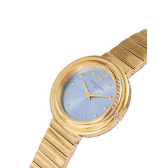 Pierre Cardin goldene Edelstahluhr