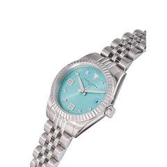 Pierre Cardin graue Edelstahl-Armbanduhr