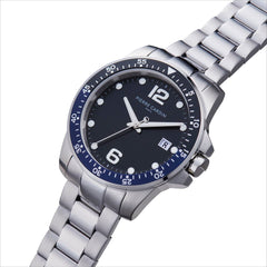 Pierre Cardin graue Edelstahl-Armbanduhr