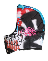 Dolce & Gabbana Multicolor-Graffiti Ganzkopf-Tuch-Kappe (Capello)