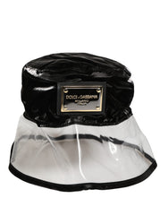 Dolce & Gabbana Zwarte Nylon Plastic Vissershoed Capello