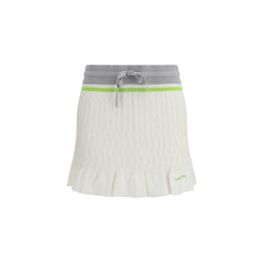 Casablanca Witte Katoenen Minirok