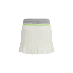 Casablanca Witte Katoenen Minirok