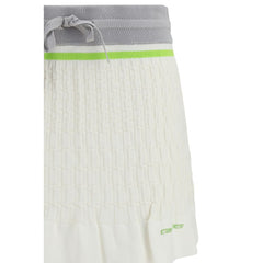 Casablanca Witte Katoenen Minirok