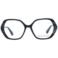 Christian Lacroix Brille aus schwarzem Acetat (Fassungen)