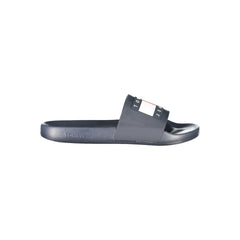 Tommy Hilfiger Blauwe Polyurethaan Herenslipper