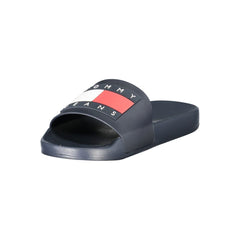 Tommy Hilfiger Blauwe Polyurethaan Herenslipper