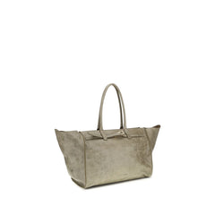 Benedetta Bruzziches Beige Kalfsleren Bos Taurus Schoudertas