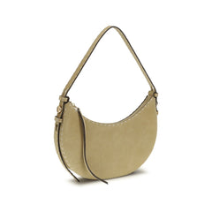 Tory Burch Beige Calf Leather Bos Taurus Shoulder Bag
