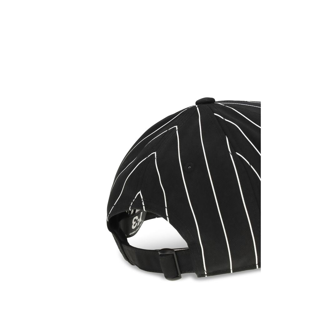 Y-3 Schwarze Polyesterkappe (Baseballmütze)