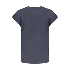 Pepe Jeans Damen T-Shirt aus Bio-Baumwolle, blau