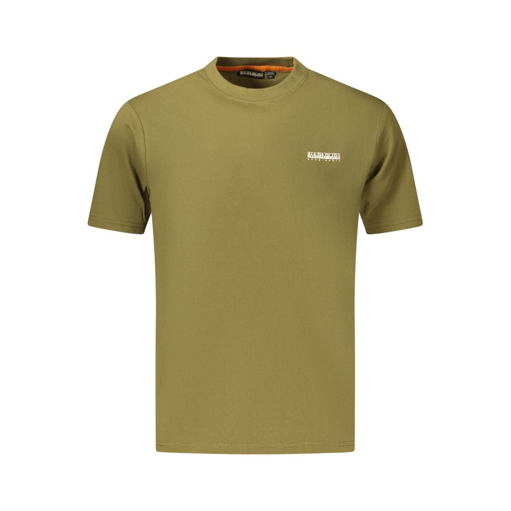 Napapijri Verde Baumwolle Herren T-Shirt