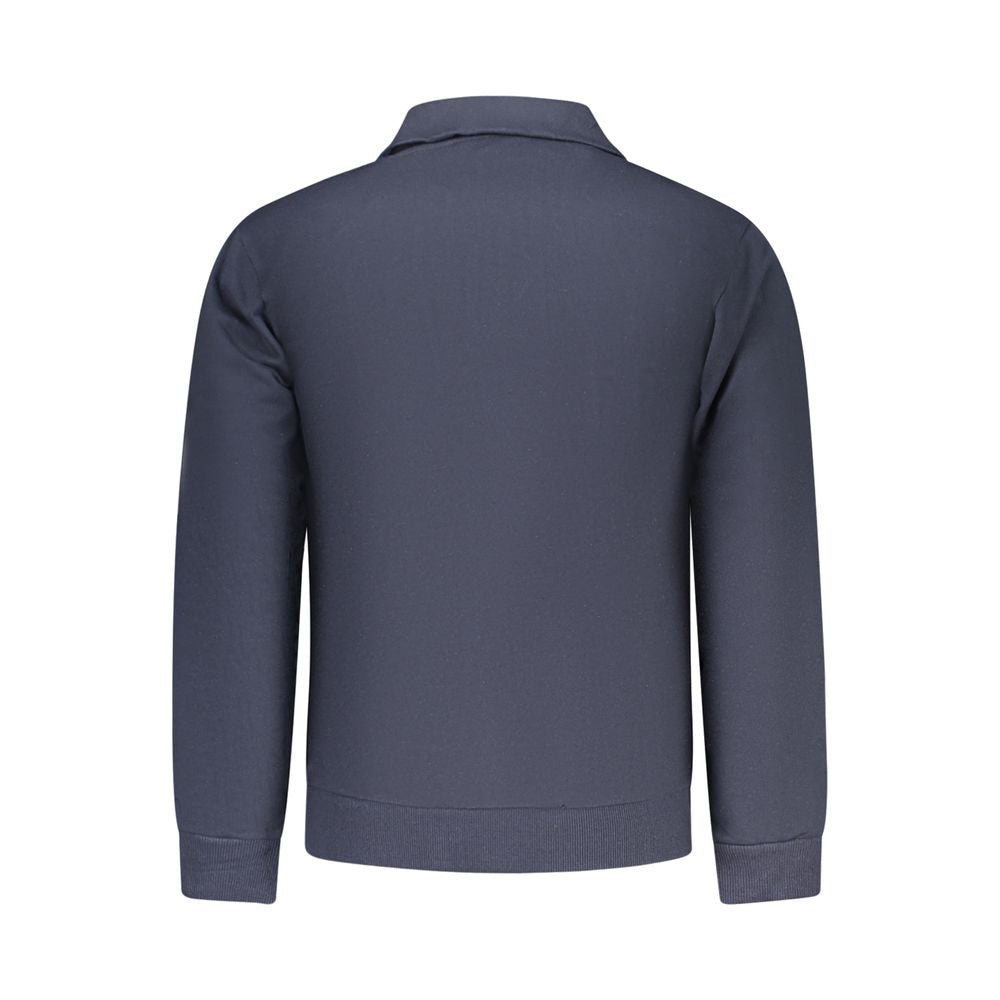Superga Blaue Nylon Herrenjacke