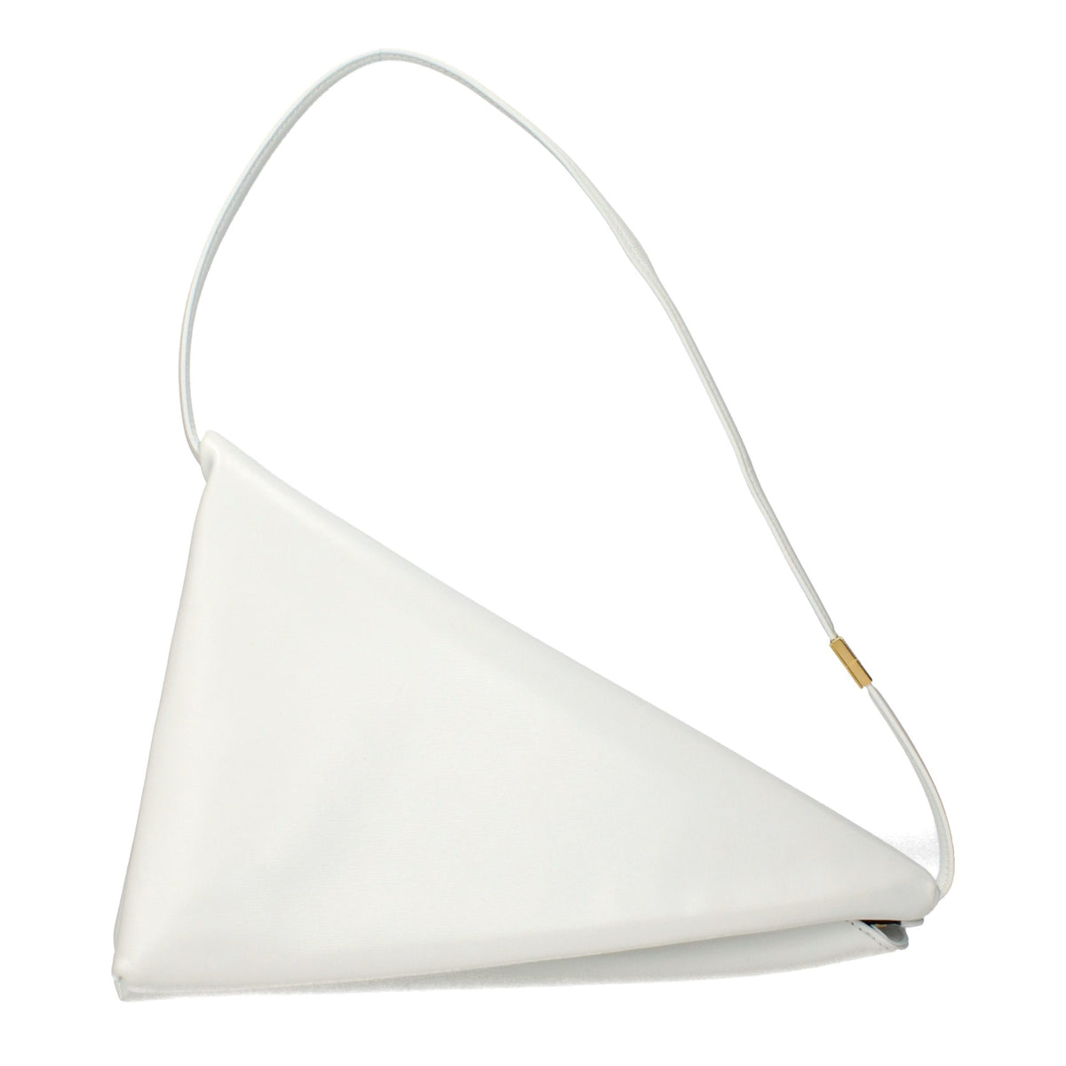 Marni Schultertasche aus weißem Leder