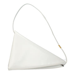 Marni Schultertasche aus weißem Leder