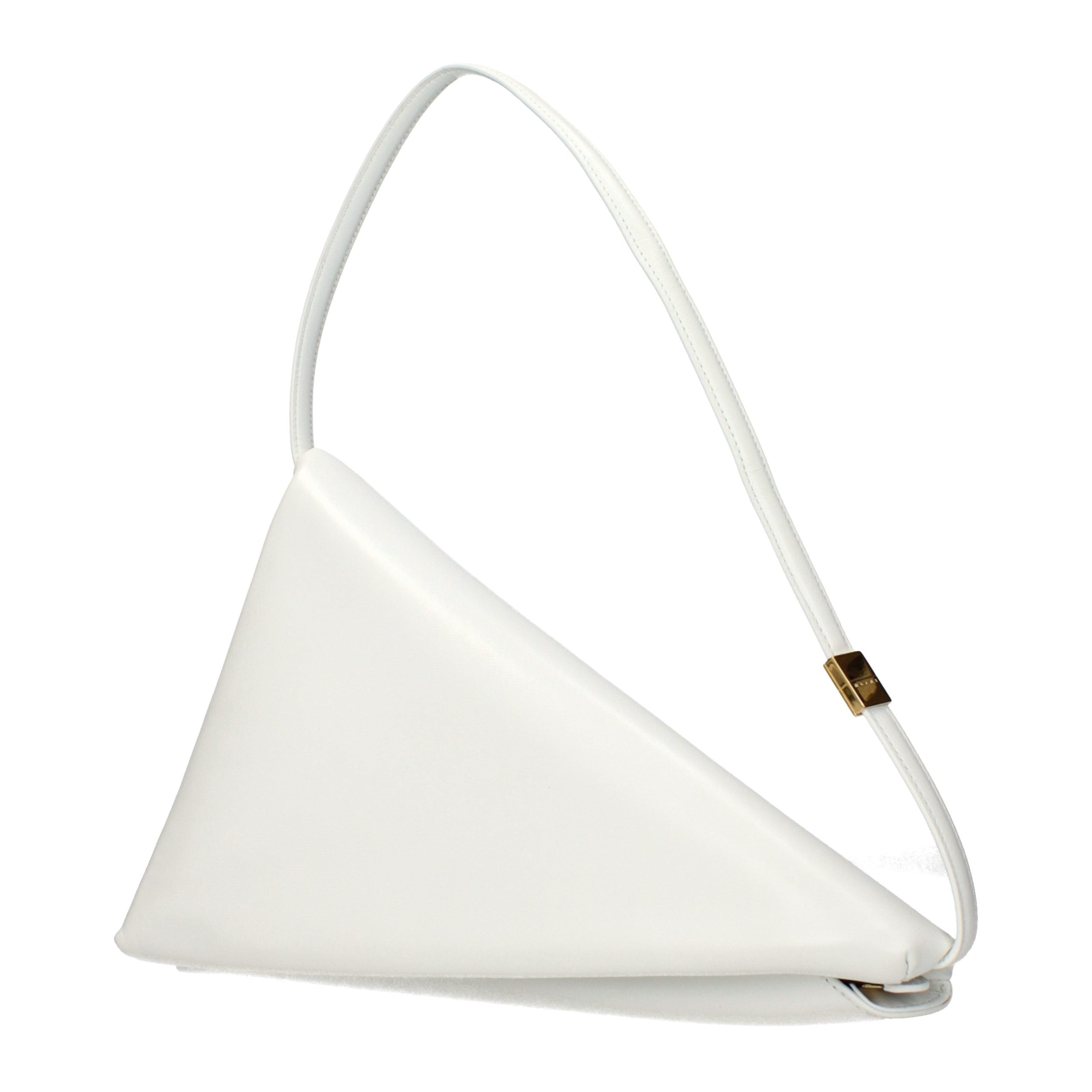 Marni Schultertasche aus weißem Leder
