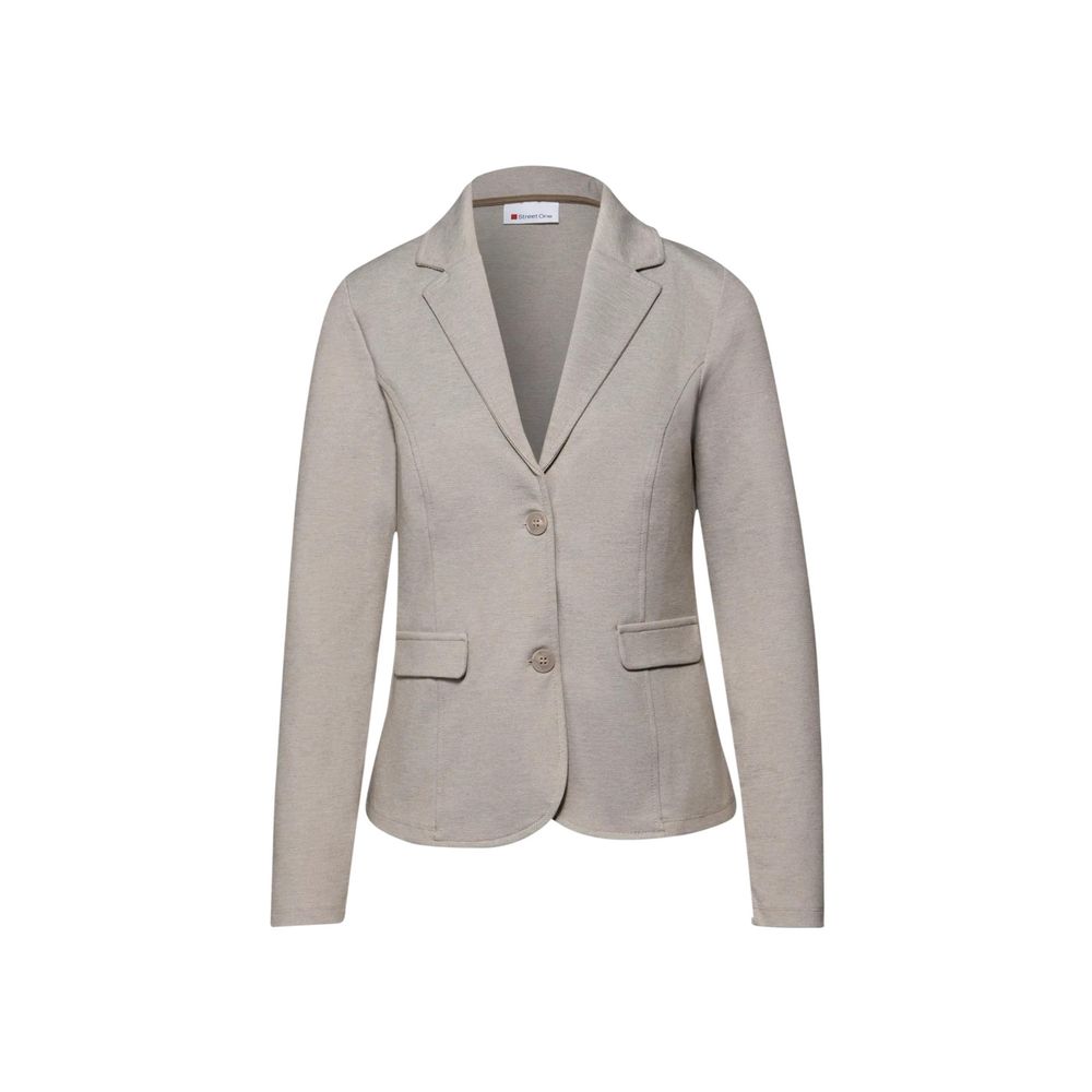 Street One Beiger Blazer aus Polyacryl