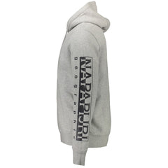 Napapijri Gray Cotton Men Sweater