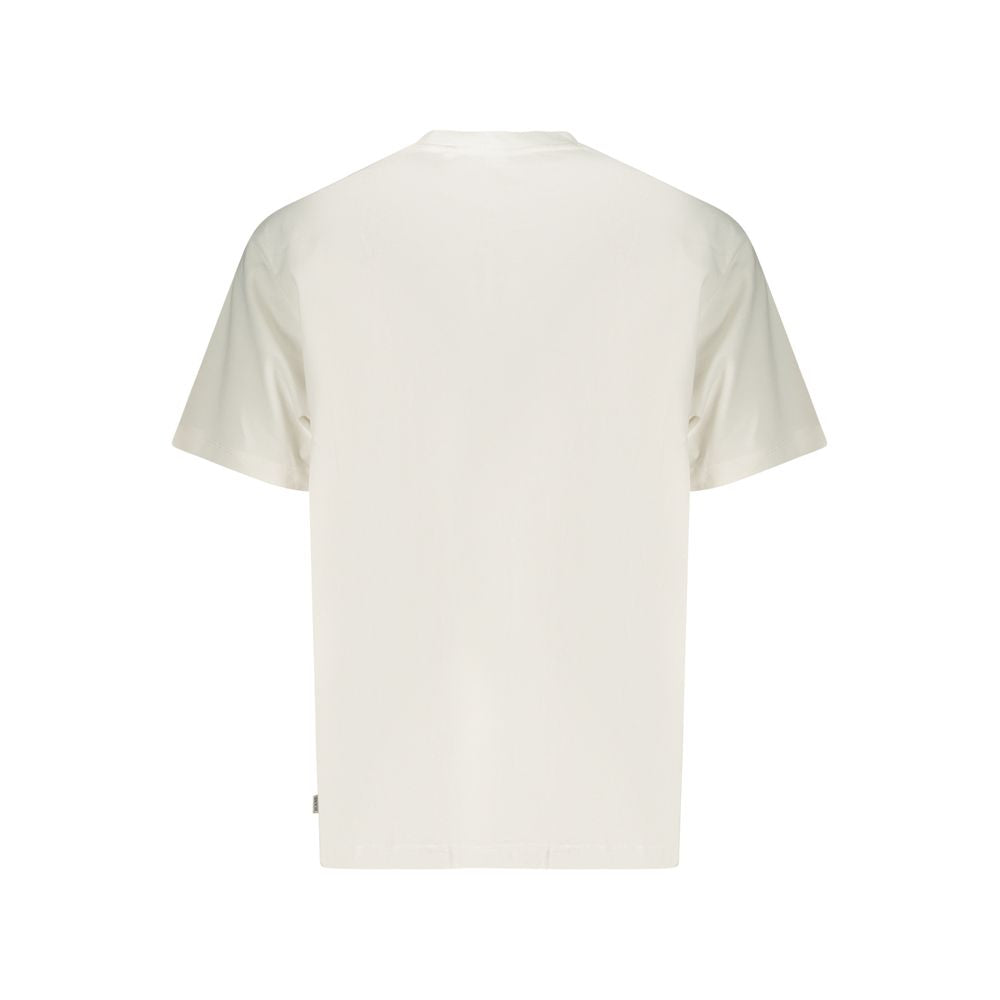 Guess Jeans Weißes Baumwoll Herren T-Shirt